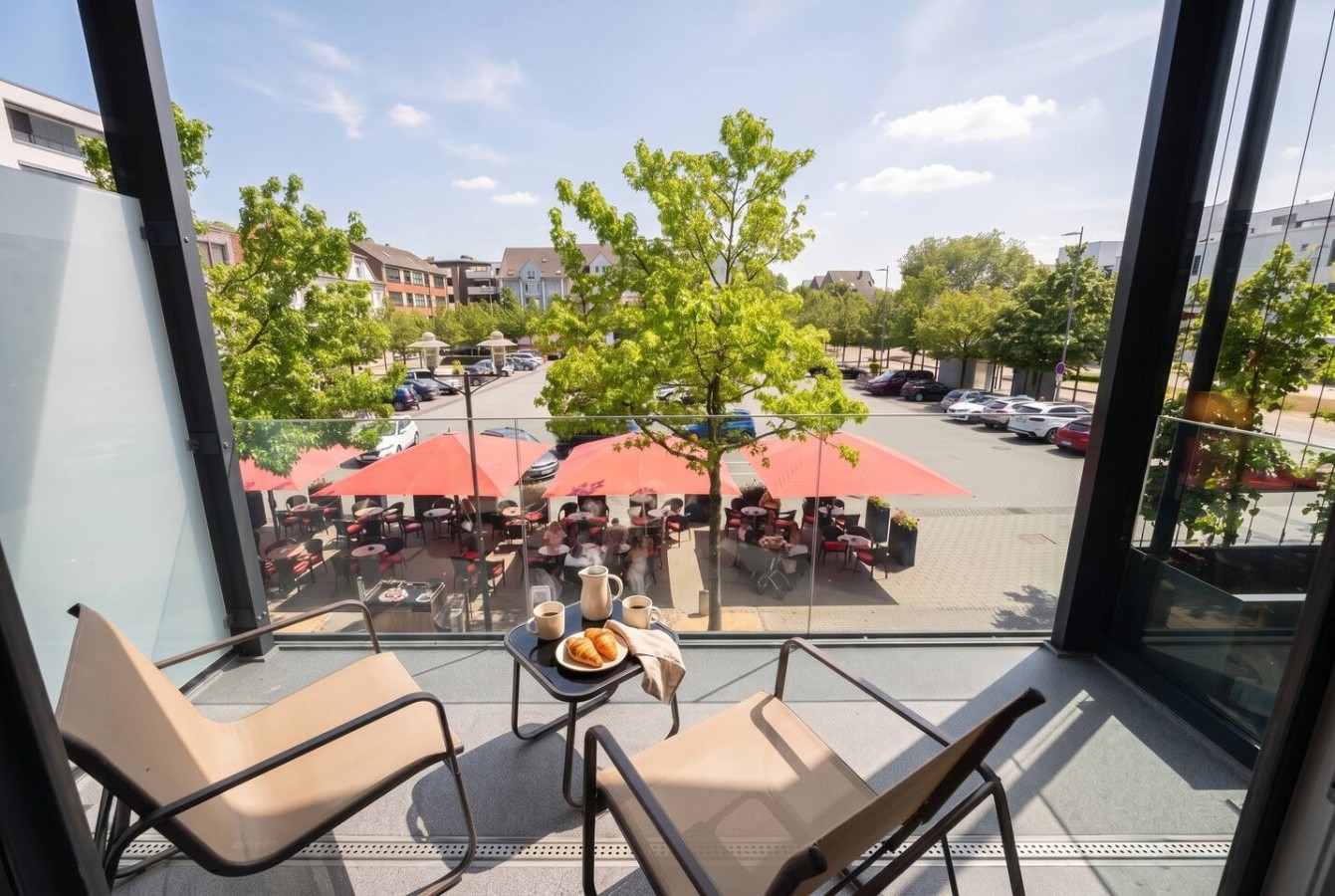 MiLPAU: Design City-Apartment - Balkon - Parkplatz