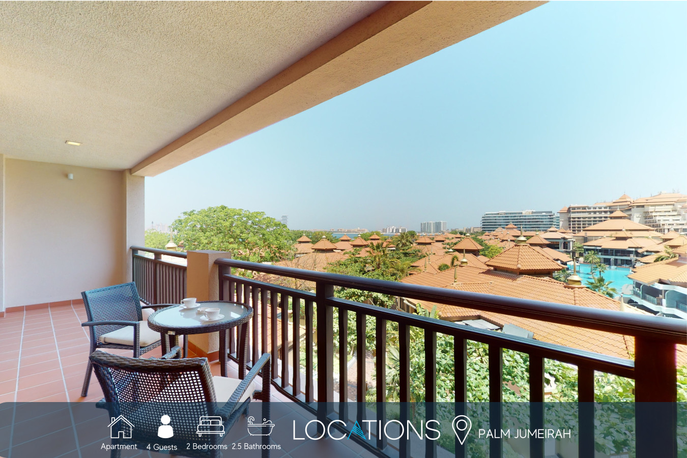 Royal Amwaj South - Calm Two Bedroom Apartment