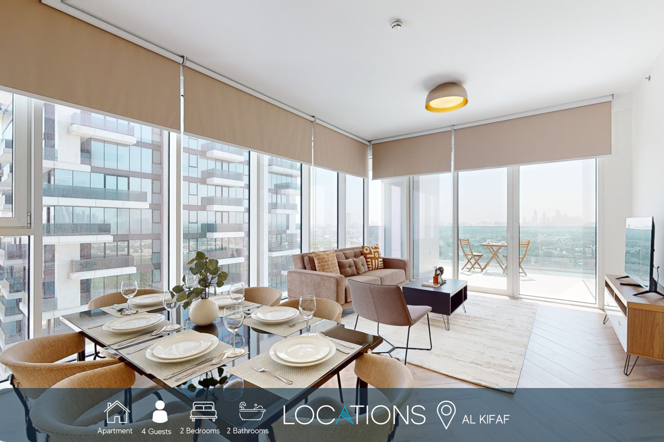 1 Residences at Wasl - Sophisticated Two Bedroom