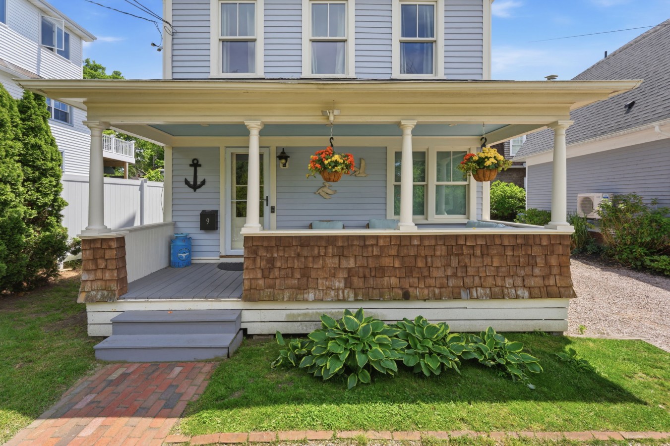 Historic Home and Cottage with Seaport View