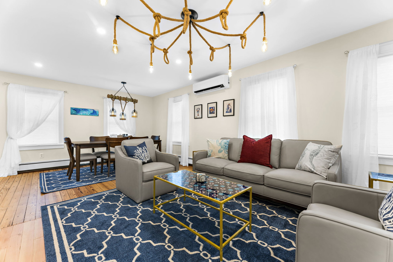 Historic 5BR, Dual Kitchens, Walk to Beach