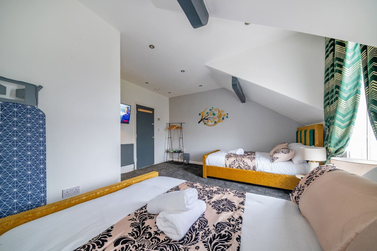 *F1kr* For your relaxed & Cosy stay + Parking in 372 Kirkstall Road flat 1 - Property image 9 - VivreStays