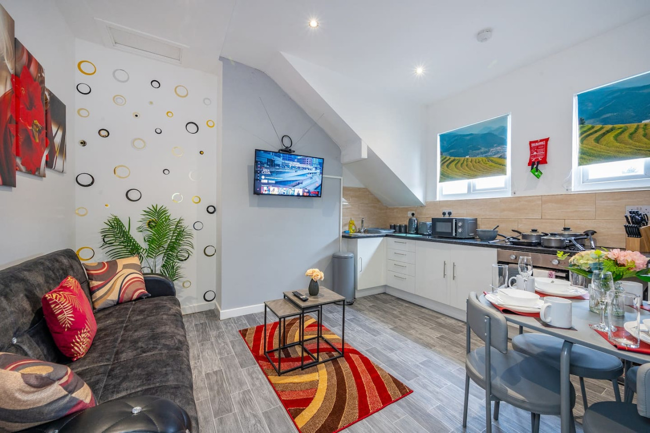 *F1kr* For your relaxed & Cosy stay + Parking in 372 Kirkstall Road flat 1 - Property image 11 - VivreStays
