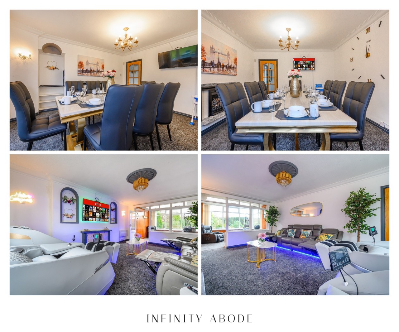 CH-Unique Standalone with Hot Tub, Game Room & Garden in 📍 105 Carlinghow Hill Batley WF17 0AG - Property image 10 - VivreStays