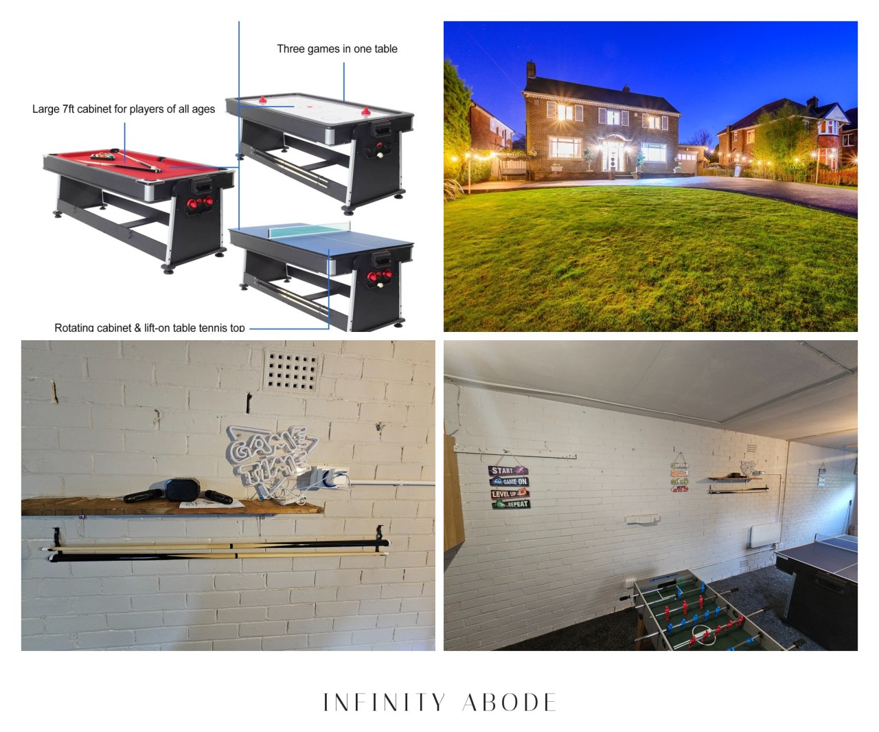 CH-Unique Standalone with Hot Tub, Game Room & Garden in 📍 105 Carlinghow Hill Batley WF17 0AG - Property image 19 - VivreStays