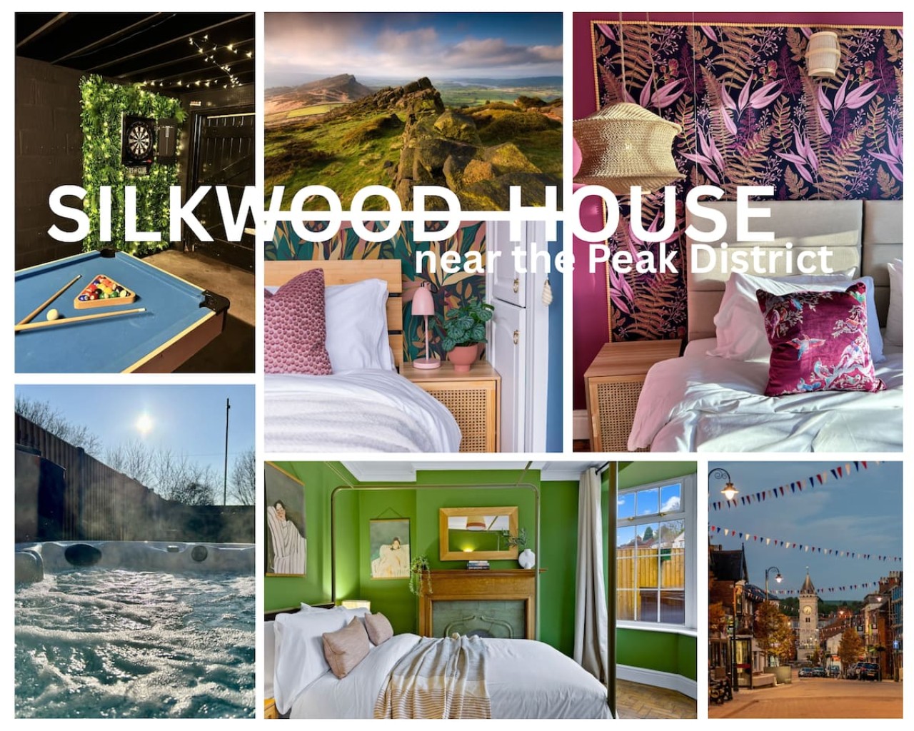 Silkwood House | Boutique 4 Bed nr. Peak District
