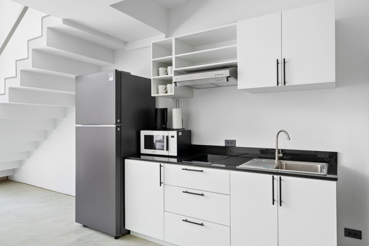 Fully equipped modern kitchen at C'est la Vie, Replay Residence Koh Samui