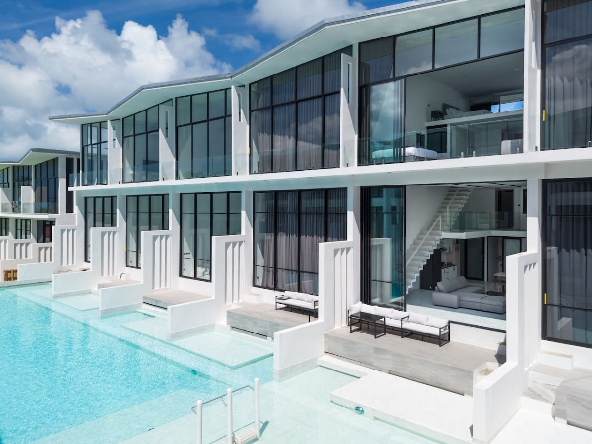 Private pool access steps from your terrace at Replay C'est La Vie near Bang Rak Beach