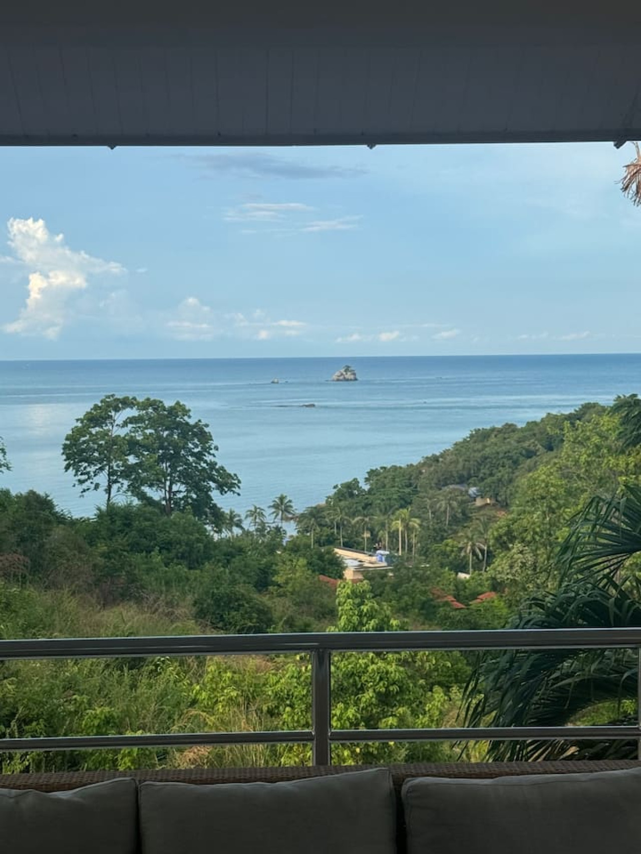 Breathtaking sea views from villa Thongsong Bay Koh Samui Thailand