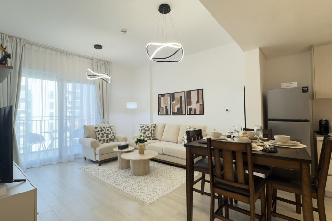 Modern 1BR Apartment in Water’s Edge Yas Island