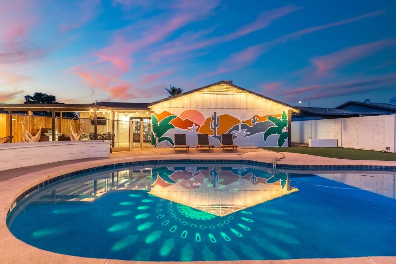 Private Pool with  Fenced Yard and Bojo Vibes