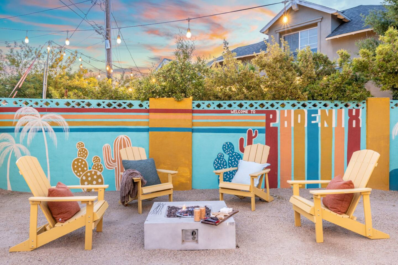 Outdoor Movie Theater, Music Record Room & Karaoke