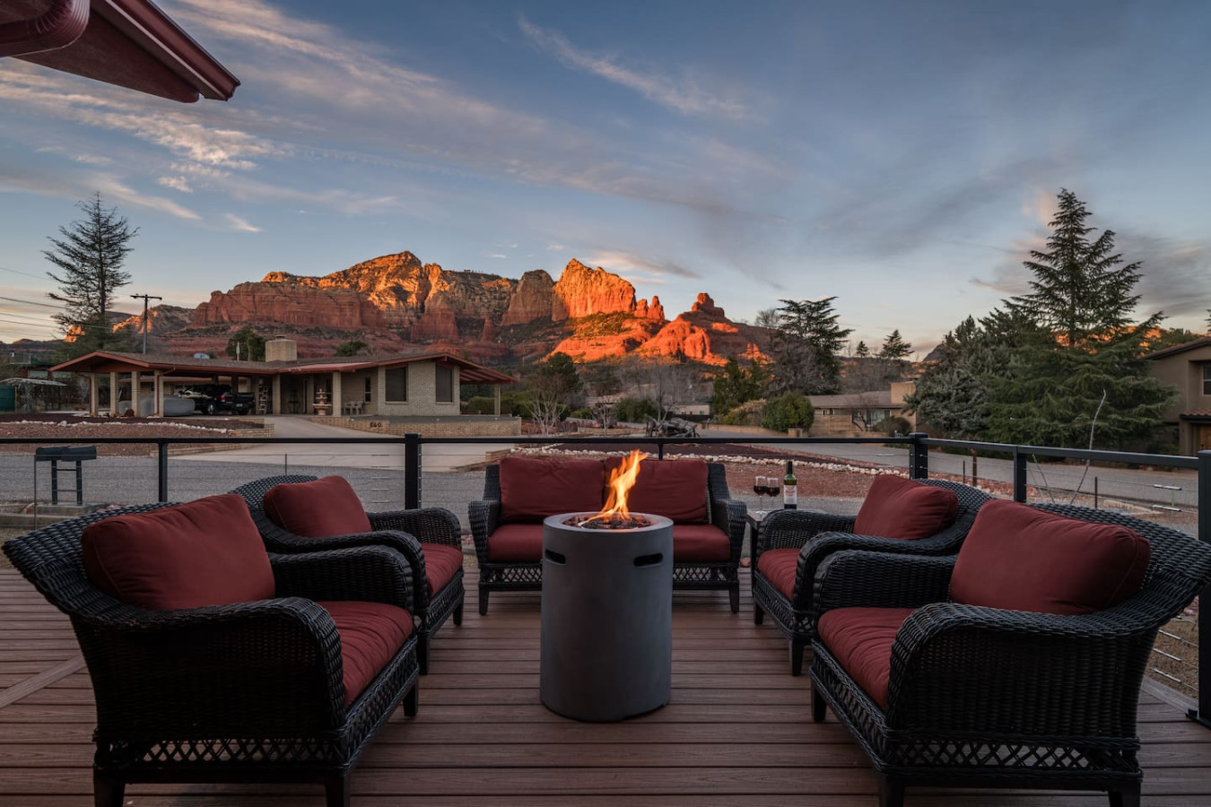 Walk to Uptown + Hot Tub, Firepit, Epic Views — Sedona, AZ — vacation rental