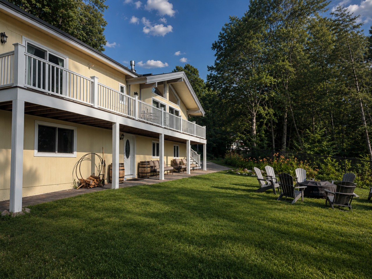 Take in the gorgeous views as you unwind beside our smokeless Solo Stove fire pit — the perfect way to end the day.