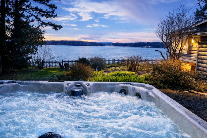 The Hygge Hideaway | Guest House, Hot Tub, & Game Room with Sound Views