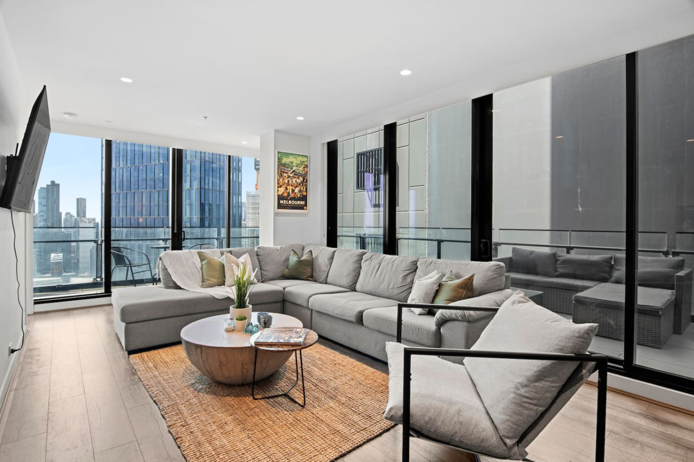 Gorgeous City Views & an Oversized Balcony — 46th Floor Apartment