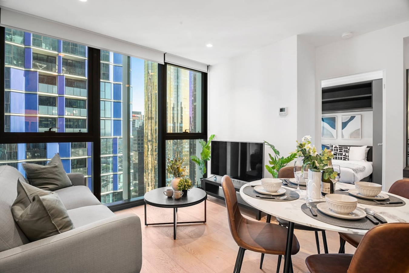 Two-bedroom on level 34