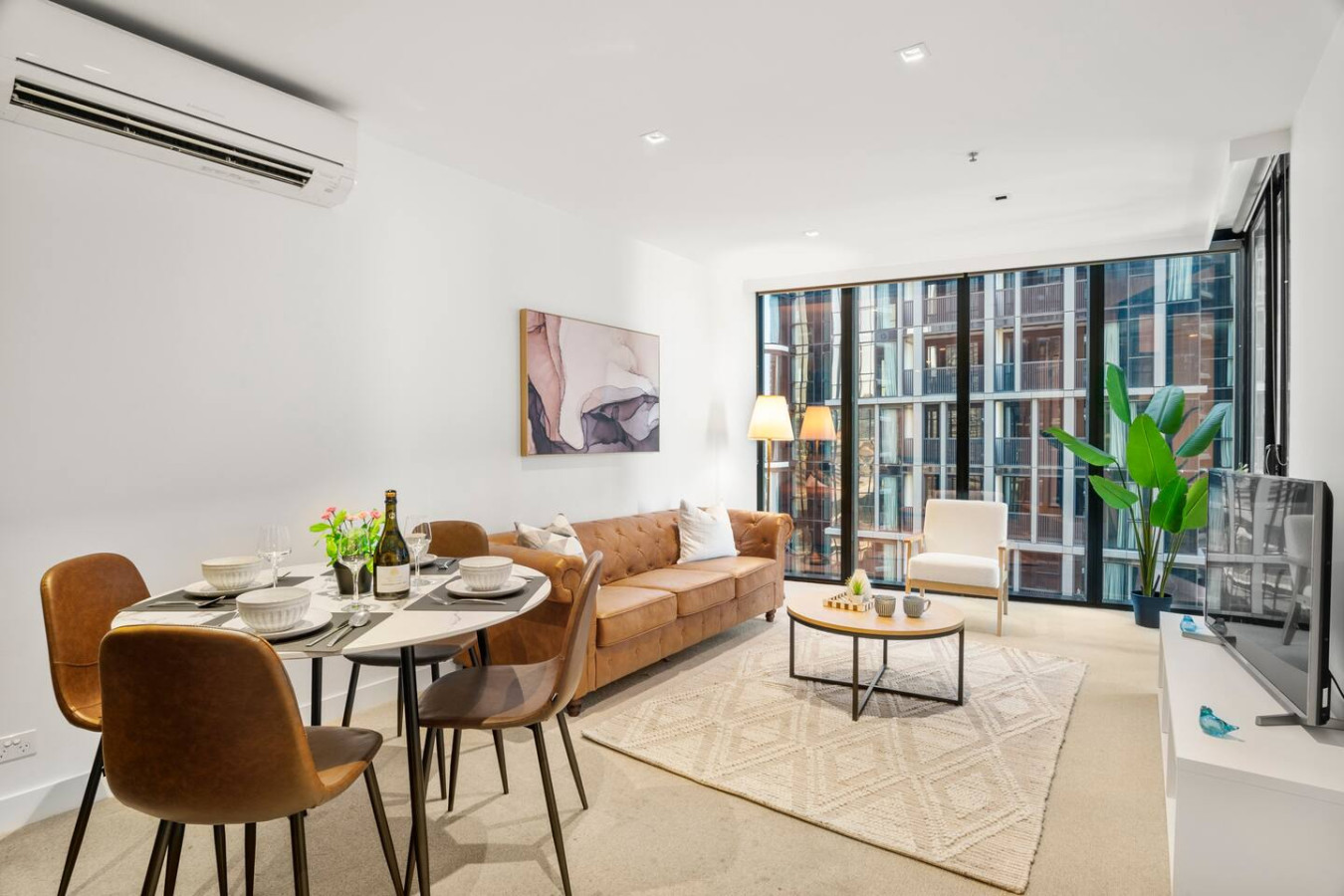 Two-bedroom on level 12