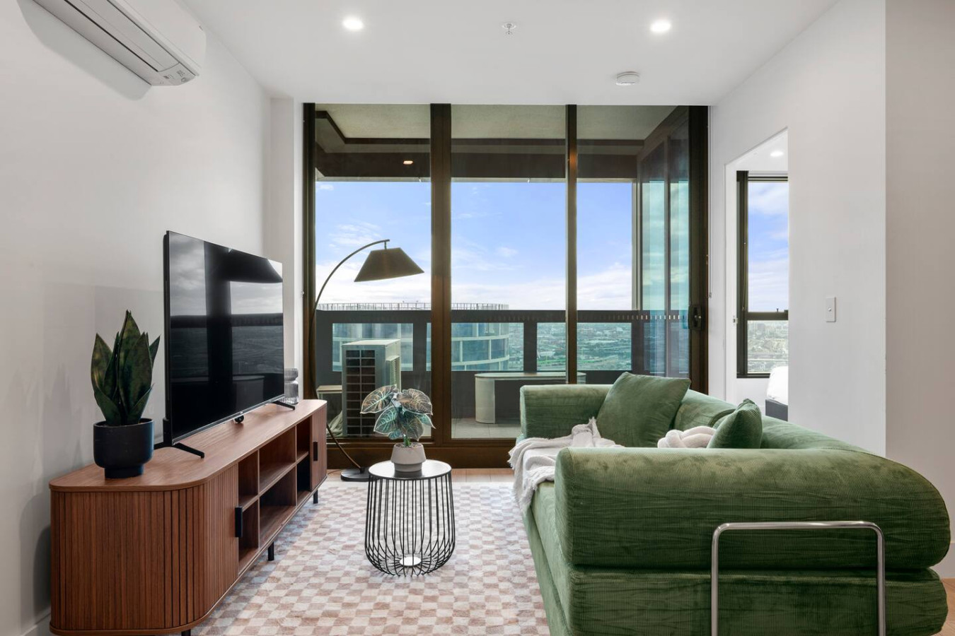 Three-bedroom on level 41