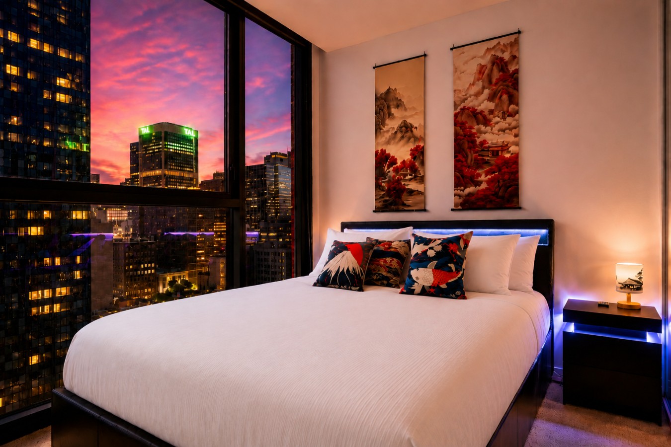 Modern Tokyo Pop 2BR Retreat · Melbourne Central