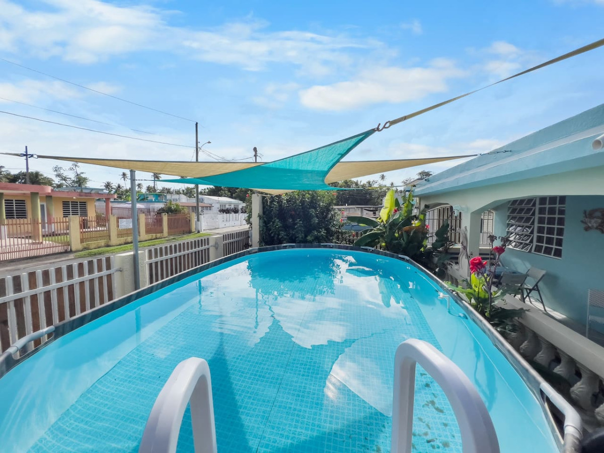 Tropical Naguabo Beach House | Pool & Beach photo 4