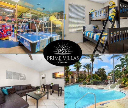 Pet Friendly Sleeps 9 - 4 Bed Regal Palms Resort