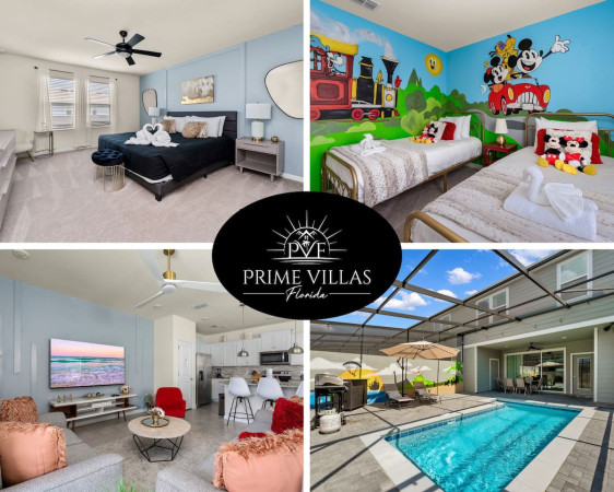 Ooh La Lana~5BR Windsor Island~Sleeps 10~Disney
