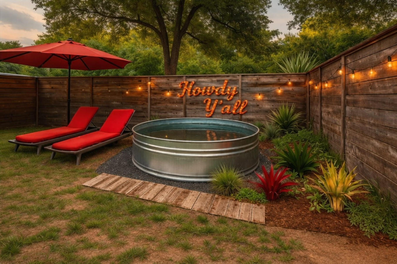 Cowboy Pool And Spacious Patio - Vibrant Artistic Retreat - Austin, TX