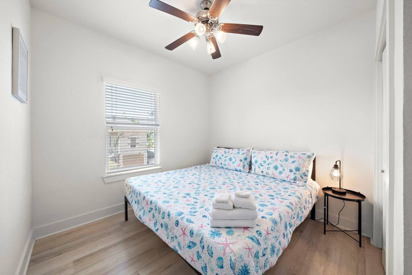 This another bedroom has king sized bed