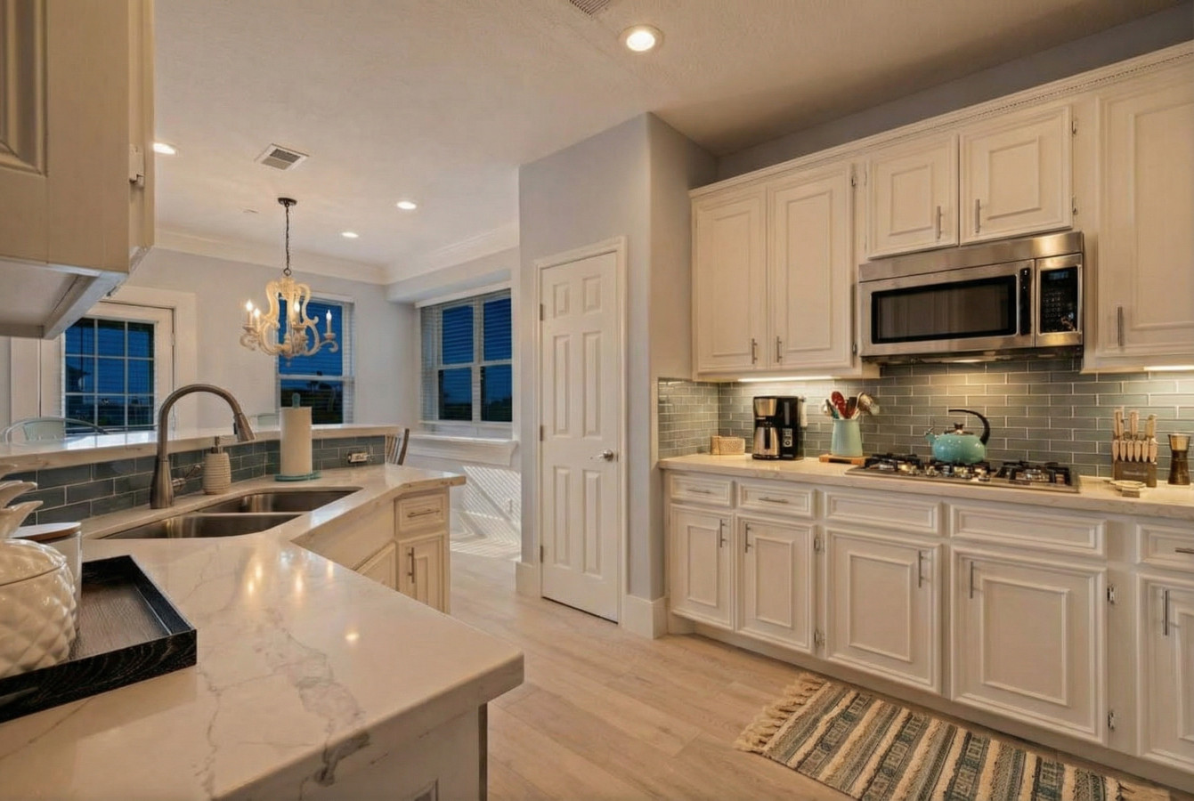 The perfect fusion of style and functionality in this contemporary kitchen