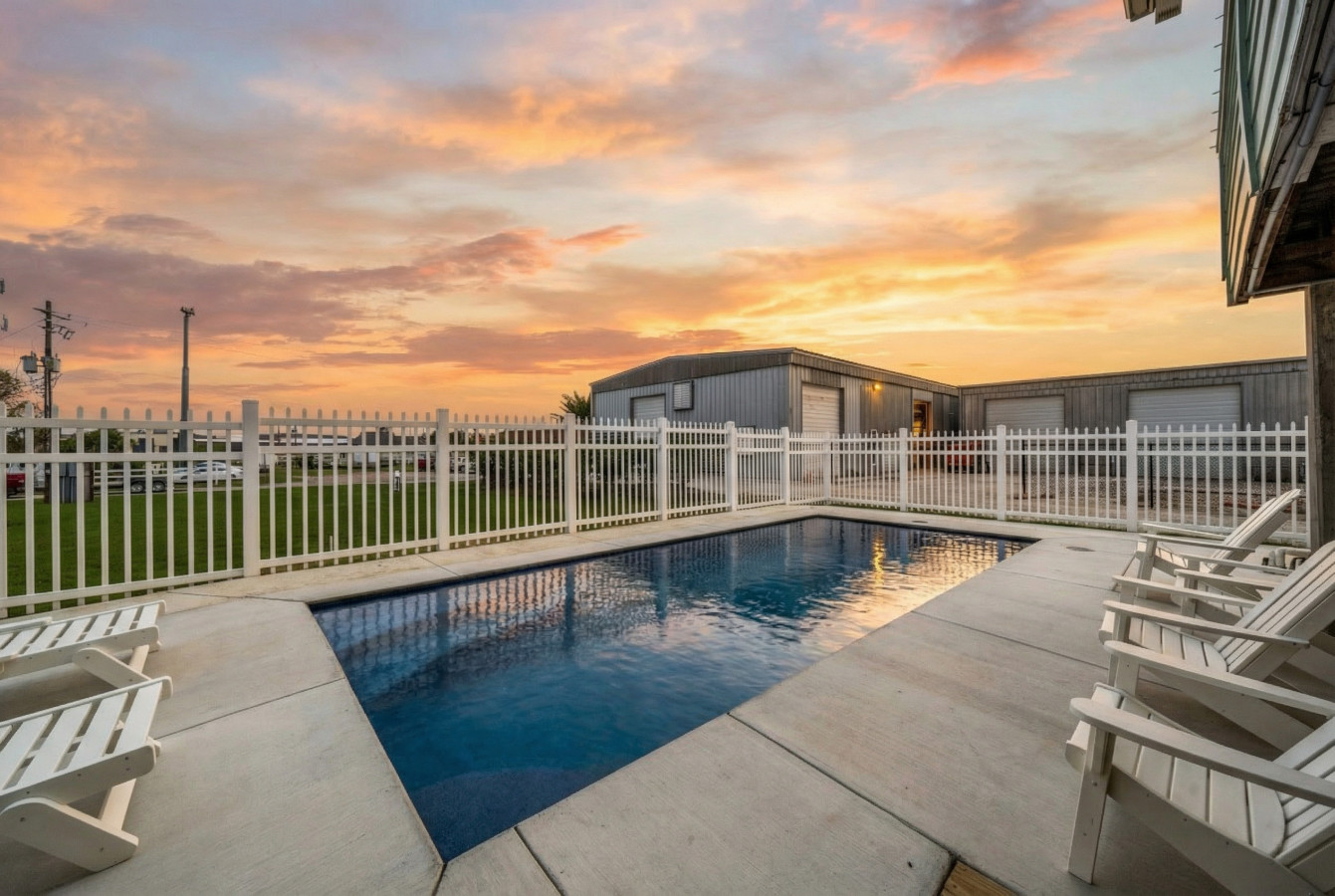 Another angle of the pool
