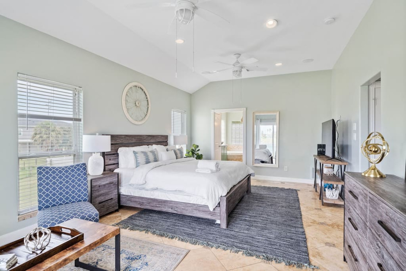 A relaxing retreat awaits in this comfy bedroom