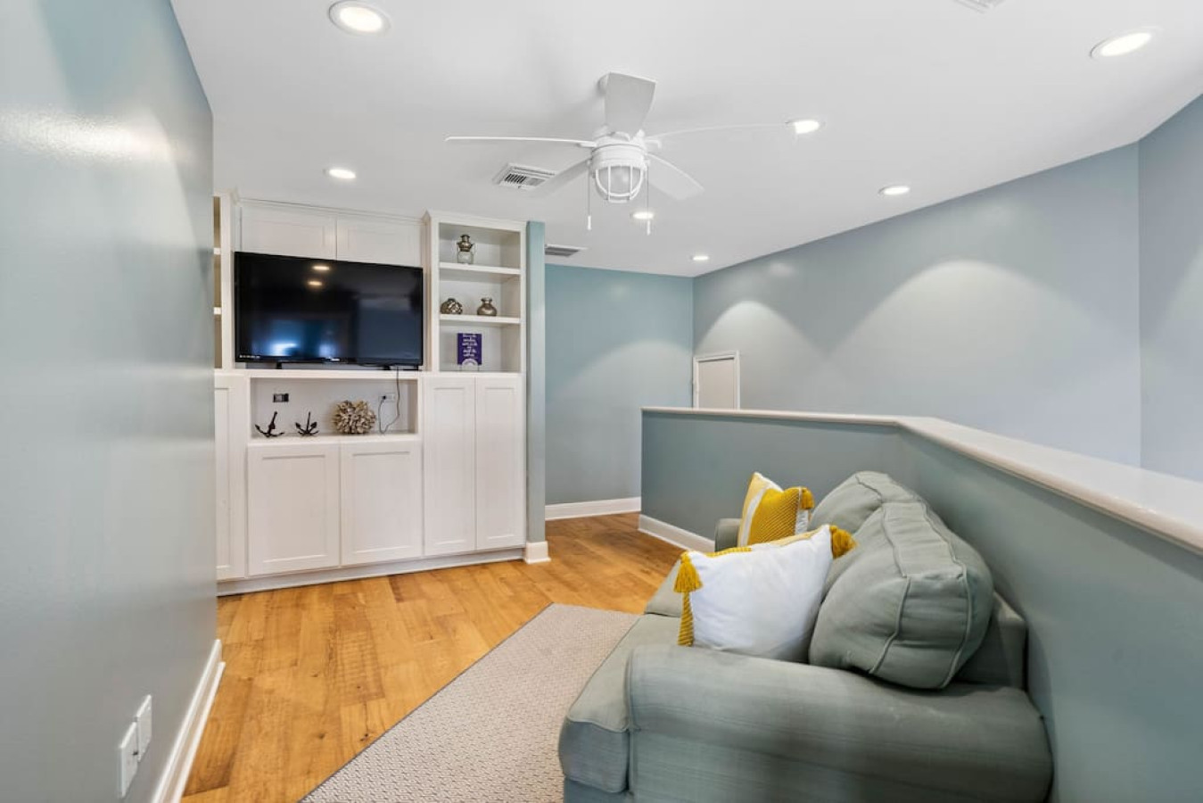 This is a secondary living room area to enjoy