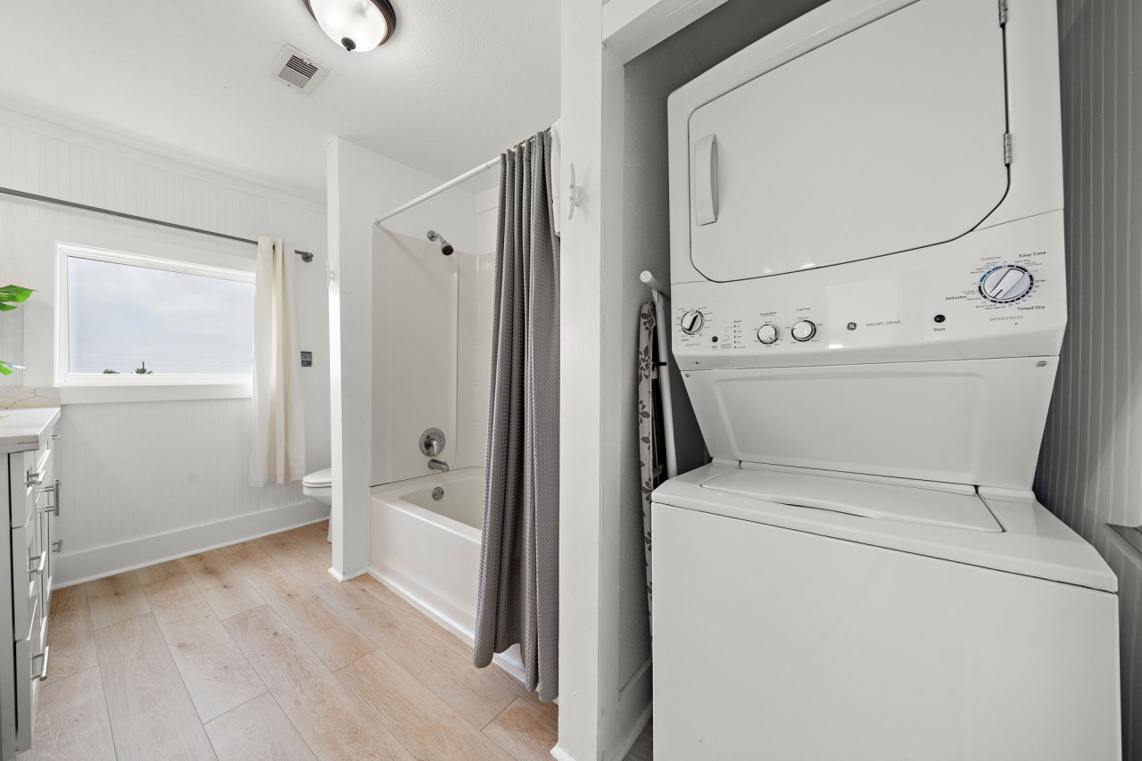 Convenient in-house laundry for a stress-free stay