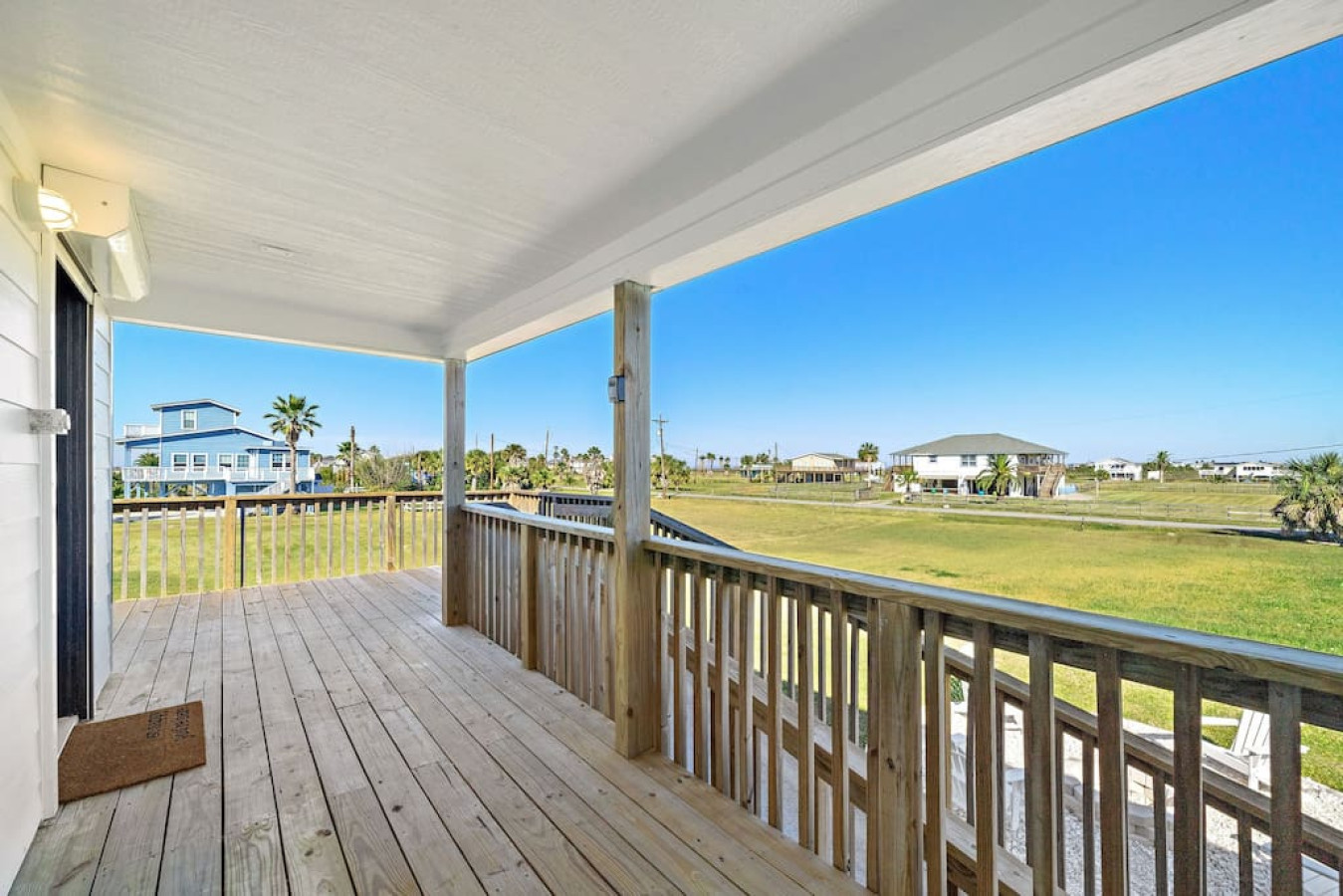 Another angle of the deck