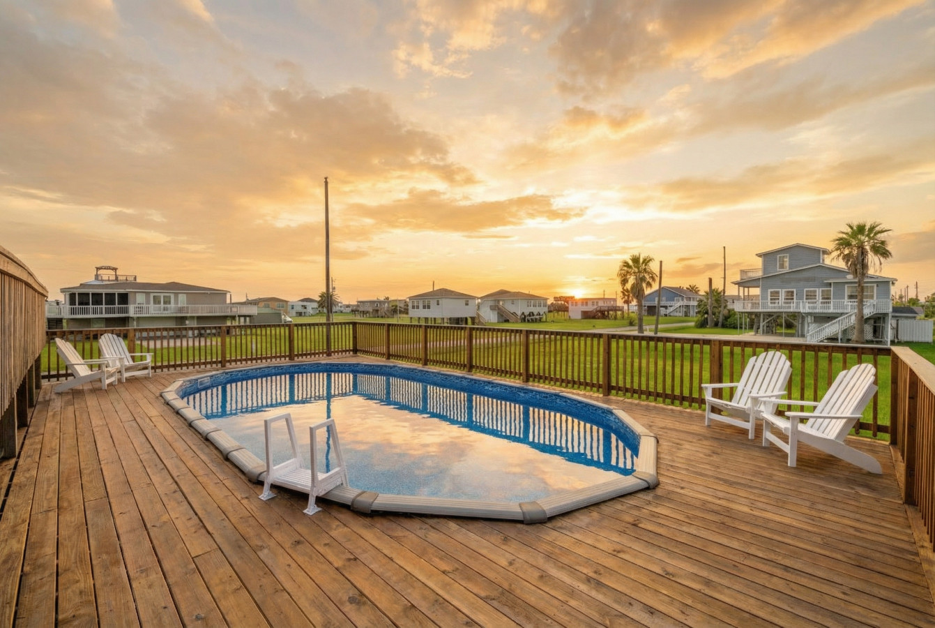 Your own private oasis is ready for you to arrive