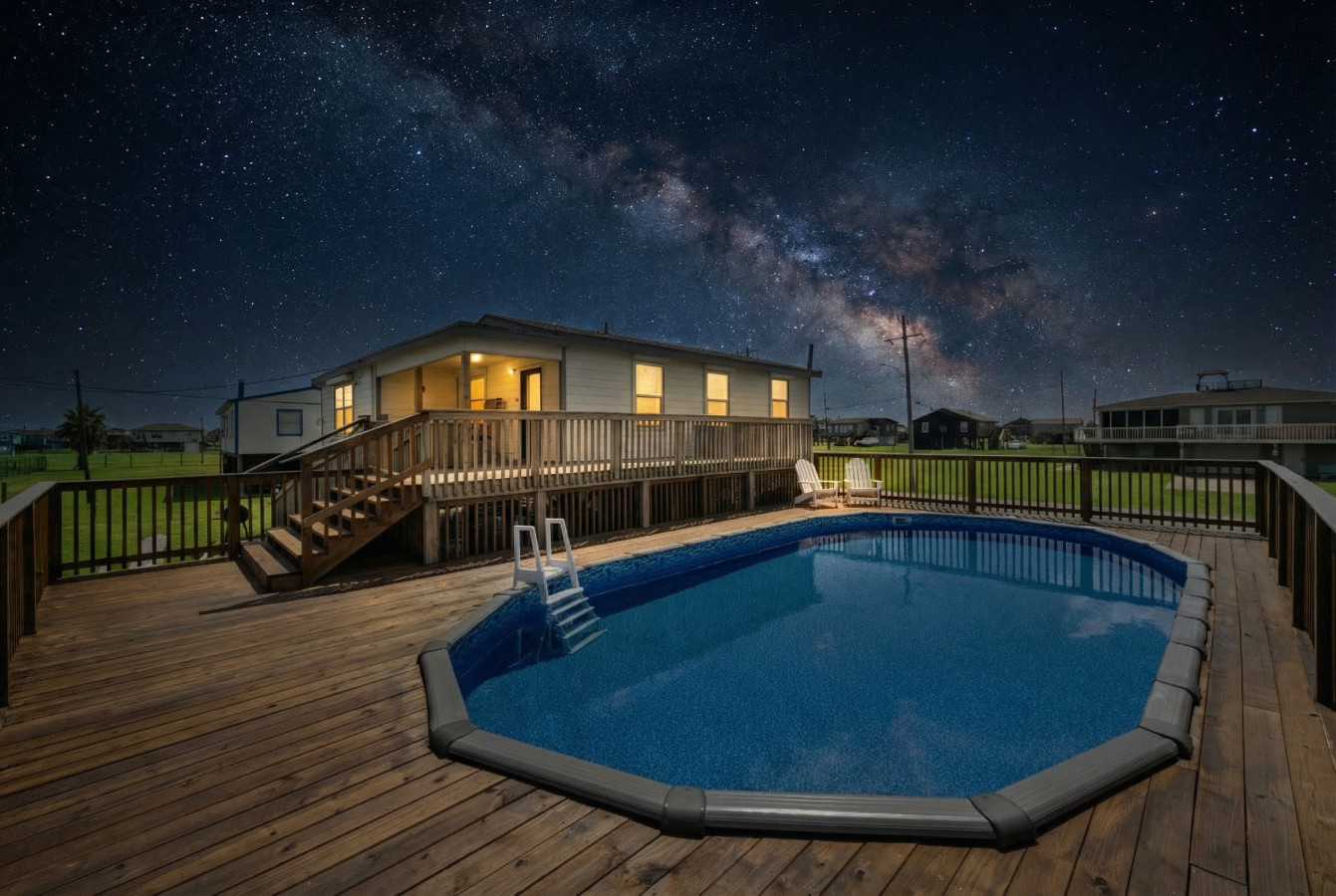Your own private oasis is ready for you to arrive