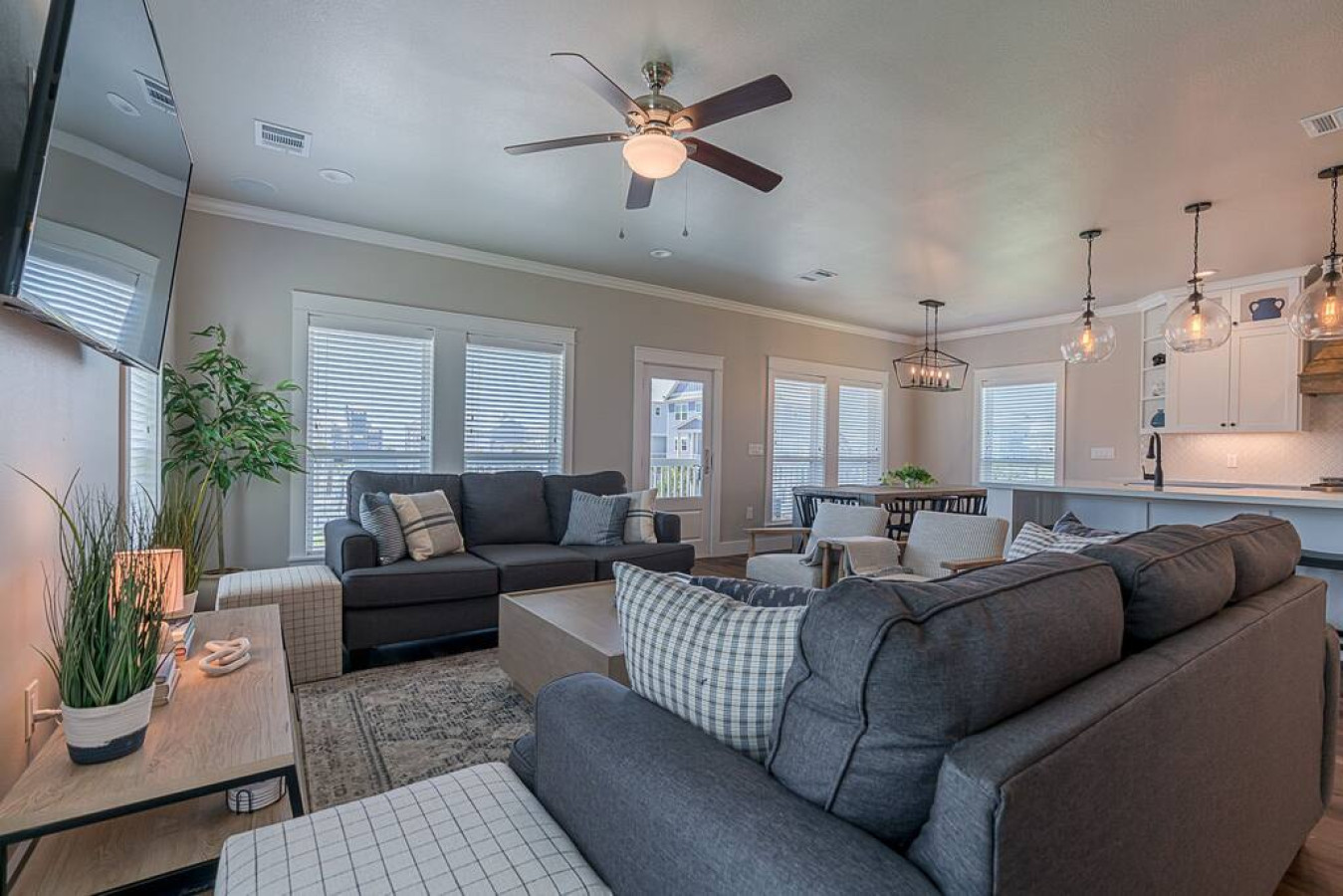 Another angle of the living room
