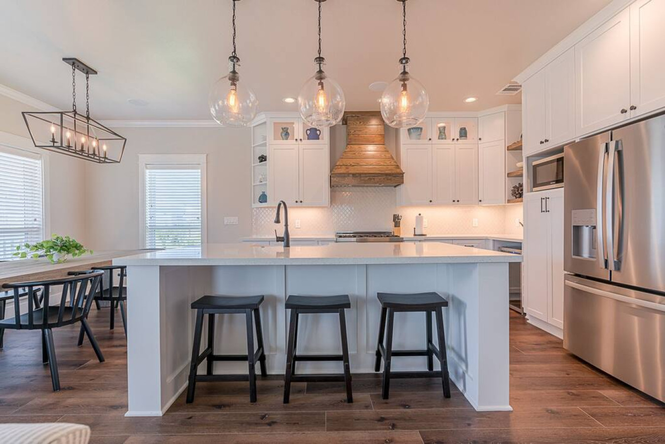 Whip up delicious meals in this charming kitchen