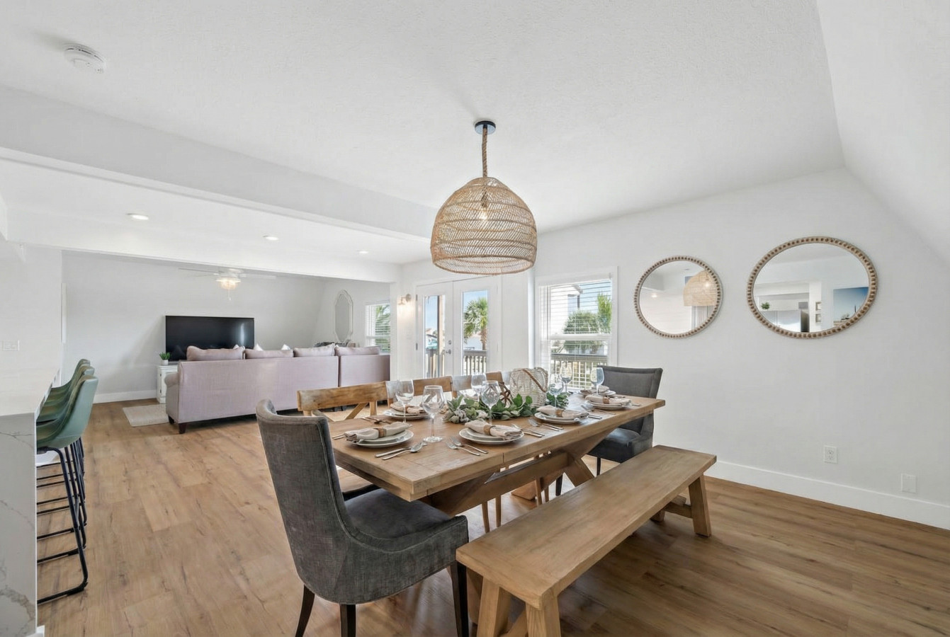 Contemporary elegance sets the stage for memorable dining