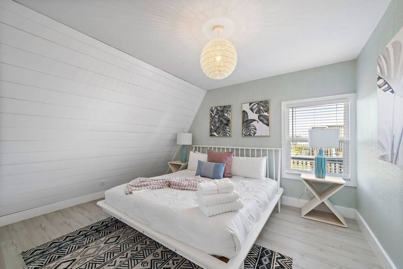 Where dreams are born and nurtured with this king-sized bed