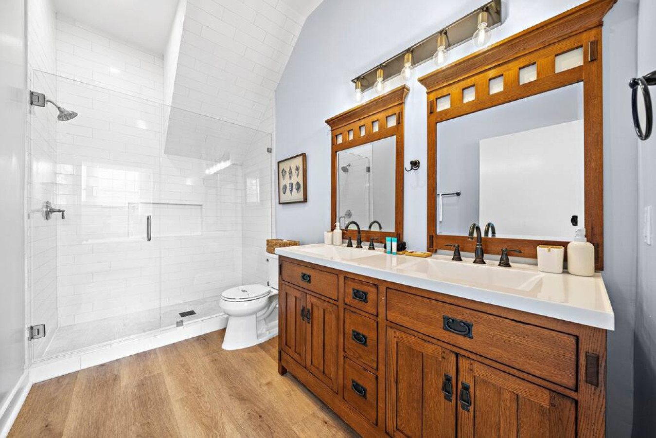 This bathroom is connected to a single bedroom