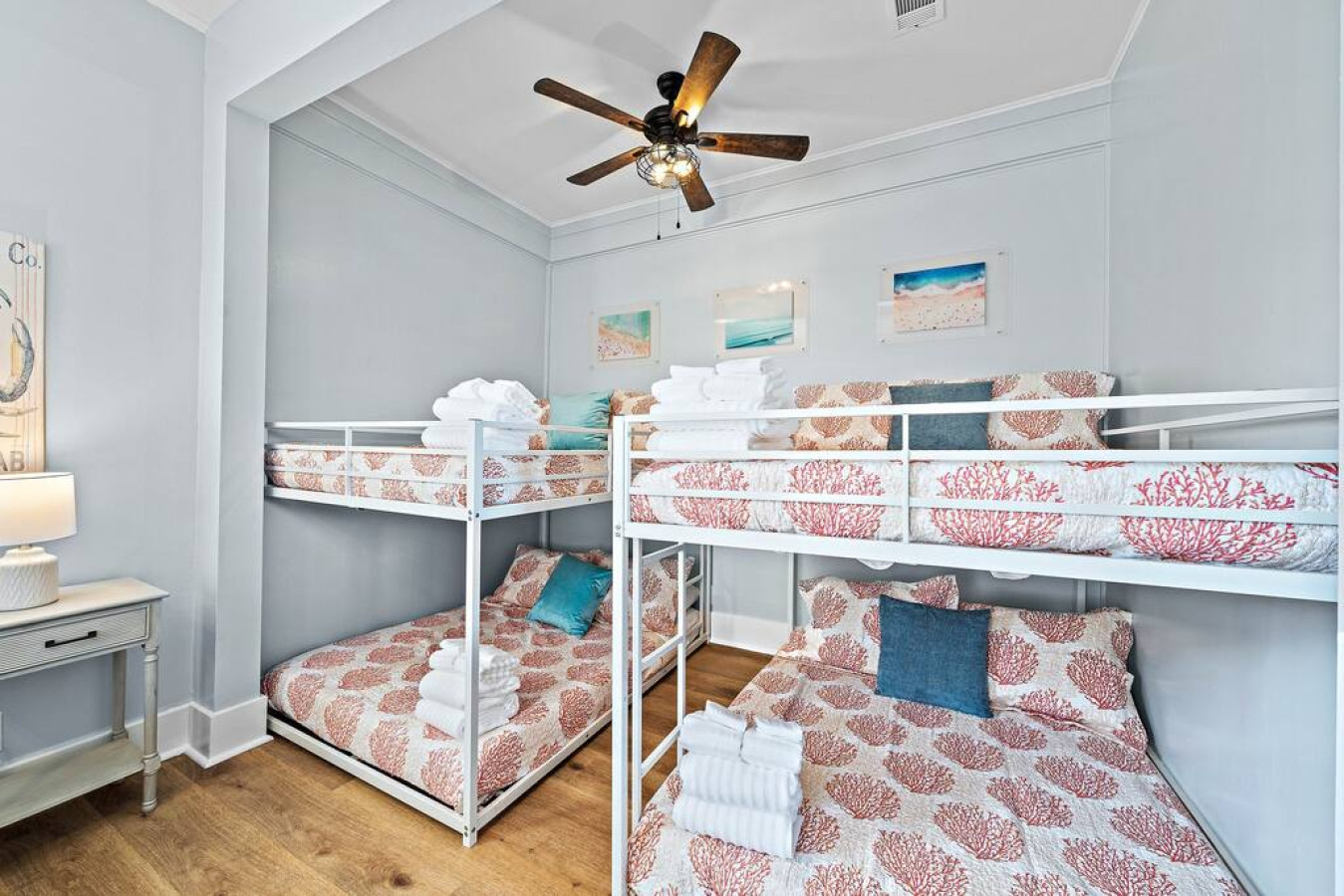 Imagine drifting off to sleep in this bedroom