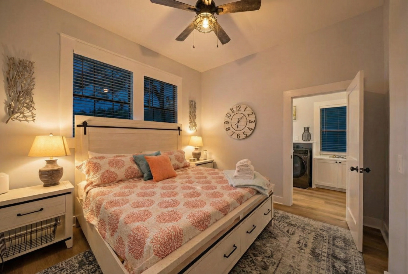 Another angle of the bedroom