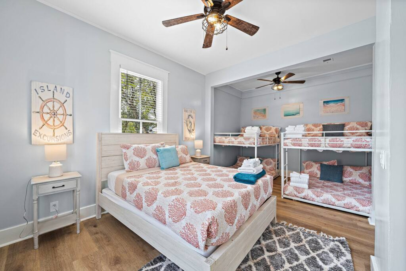 A relaxing retreat awaits in this comfy bedroom