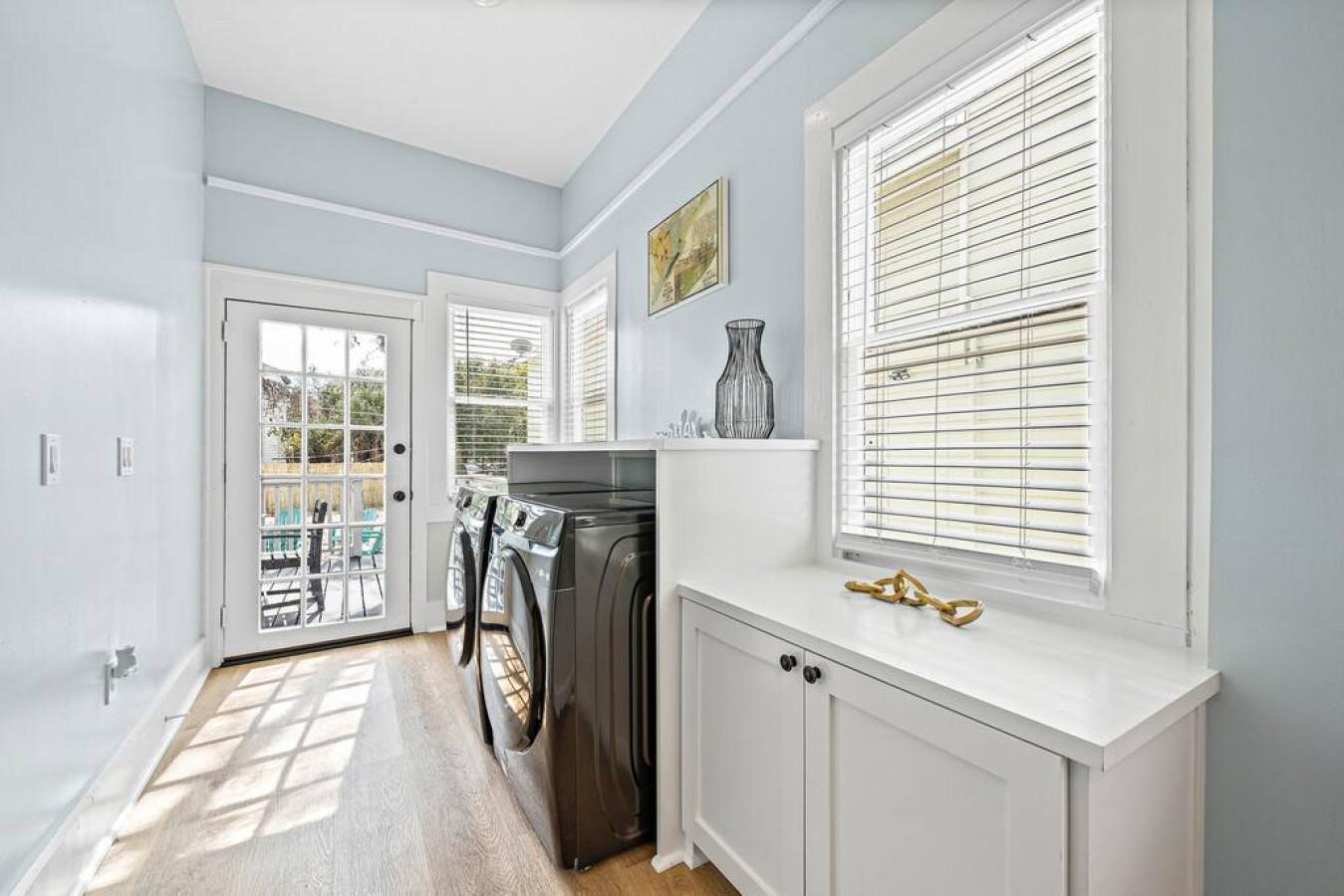 Convenient in-house laundry for a stress-free stay