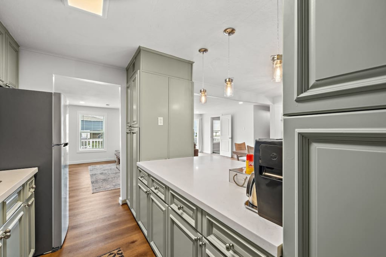 Another angle of the kitchen