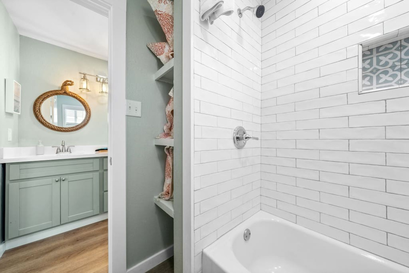 Another angle of the bathroom