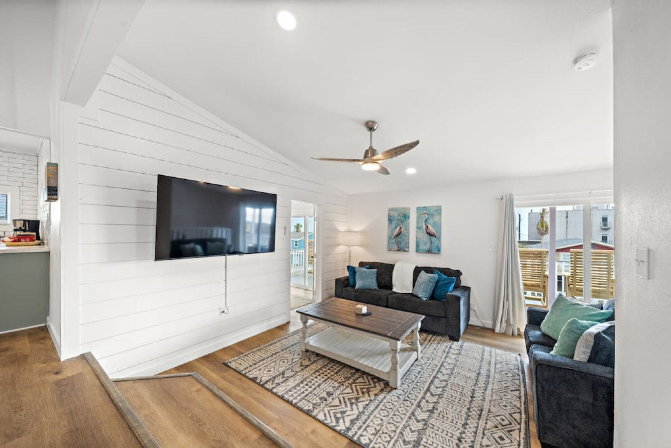 This is a secondary living room area to enjoy