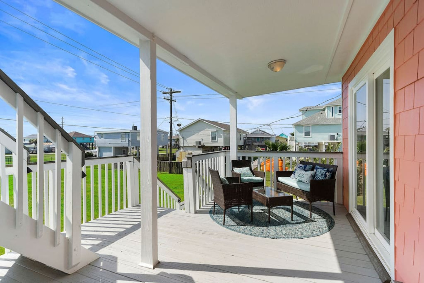 Escape the midday sun and entertain here